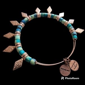 Alex and Ani Bead and Charm Bracelet